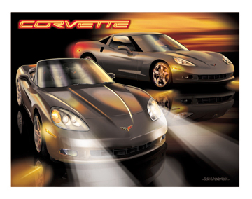 C6 - Cyber Gray Corvette